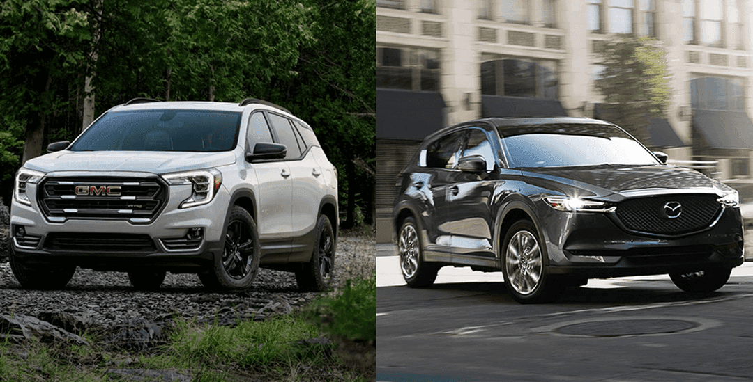 GMC Terrain 2022 vs Mazda CX-5 2021.5
